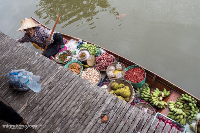 Độc đáo ẩm thực chợ nổi Tha Kha (Thái Lan), chỉ cần nhìn qua là muốn xách ba lô lên mà đi ngay - Ảnh 13.