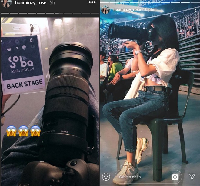 X&ocirc;n xao th&ocirc;ng tin BTC lễ trao giải Soribada tiến h&agrave;nh điều tra người cho H&ograve;a Minzy thẻ v&agrave;o hậu trường của BTS - Ảnh 2.