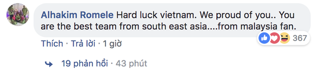 Để lỡ cơ hội giành huy chương đồng, tuyển Việt Nam vẫn nhận được vô vàn những lời tán dương tới từ dân mạng quốc tế - Ảnh 3.