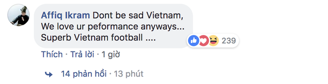 Để lỡ cơ hội giành huy chương đồng, tuyển Việt Nam vẫn nhận được vô vàn những lời tán dương tới từ dân mạng quốc tế - Ảnh 4.