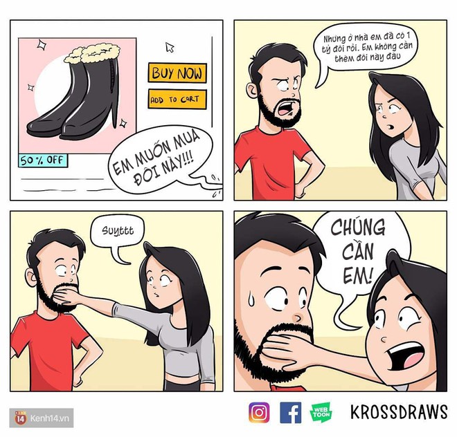 Bộ tranh về những cặp đ&atilde; y&ecirc;u nhau l&acirc;u: Thoải m&aacute;i hơn, đ&aacute;ng y&ecirc;u hơn, kh&ocirc;ng c&ograve;n lo h&igrave;nh tượng - Ảnh 11.