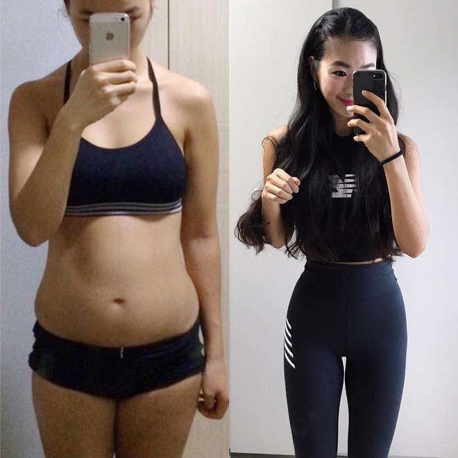 Thiếu nữ H&agrave;n lột x&aacute;c từ c&ocirc; n&agrave;ng mũm mĩm th&agrave;nh mỹ nh&acirc;n ph&ograve;ng gym - Ảnh 4.
