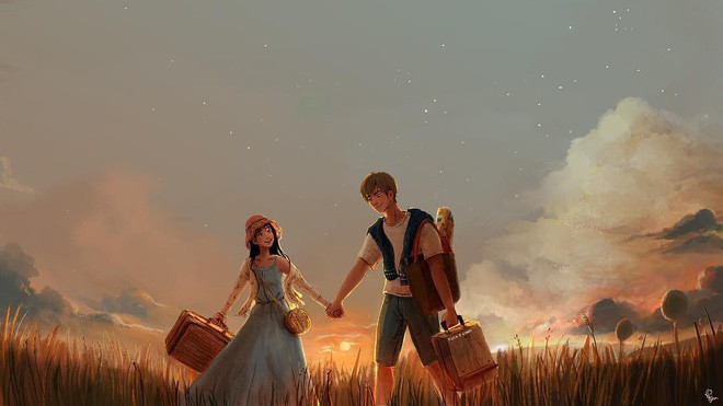 Bộ tranh: Khi tất cả những g&igrave; ta ước ao chỉ l&agrave; một t&igrave;nh y&ecirc;u b&igrave;nh y&ecirc;n v&agrave; giản đơn đến thế - Ảnh 15.