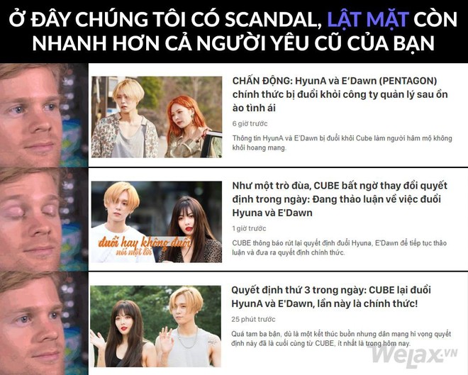 Cư dân mạng khi theo dõi drama nhà CUBE với HyunA và EDawn ngày hôm nay: Đuổi hay không đuổi nói một lời thôi!! - Ảnh 12.