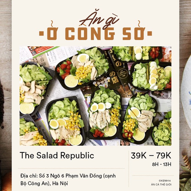 Chị em văn phòng mà muốn giữ dáng thì đừng quên 5 địa chỉ ship salad ngon lành ở Hà Nội này - Ảnh 1.