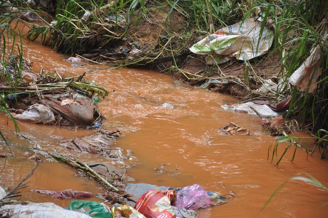 Hàng trăm hộ dân ở Đà Lạt bỏ hoang vườn tược vì nguồn nước bị ô nhiễm từ chợ nông sản - Ảnh 9.