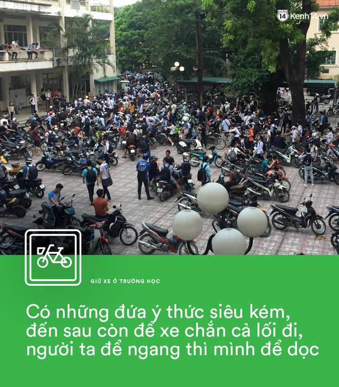 Có một nỗi ám ảnh mang tên bãi giữ xe ở trường: 5h tan học, 7h tối mới lấy được xe về! - Ảnh 9.