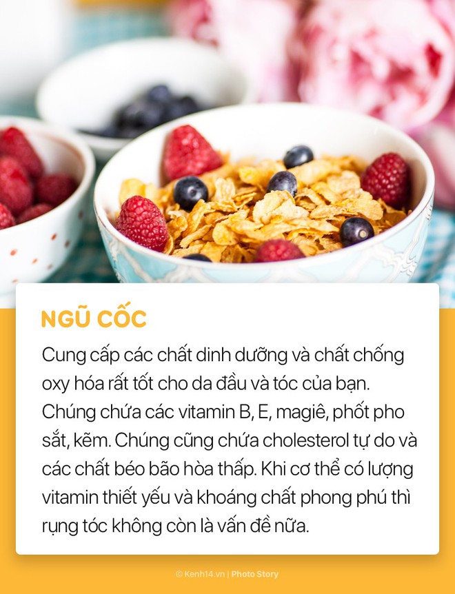 Ngăn ngừa rụng t&oacute;c hiệu quả với những thực phẩm bổ dưỡng n&agrave;y - Ảnh 1.