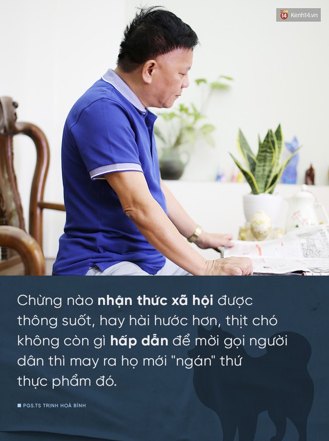 Nhà xã hội học, PGS.TS Trịnh Hoà Bình: Ăn thịt chó không phải là thước đo văn minh con người - Ảnh 6.