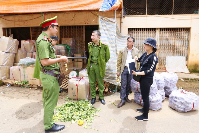 Tiểu thương chợ Nông sản Đà Lạt xin lùi thời gian chuyển khoai tây Trung Quốc tồn kho ra ngoài - Ảnh 2.