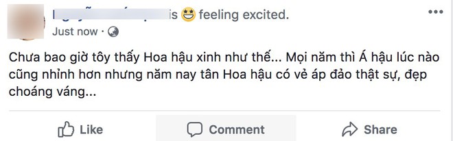 Vừa đăng quang, tân Hoa hậu Việt Nam Trần Tiểu Vy nhận được cơn mưa lời khen từ dân mạng - Ảnh 8.