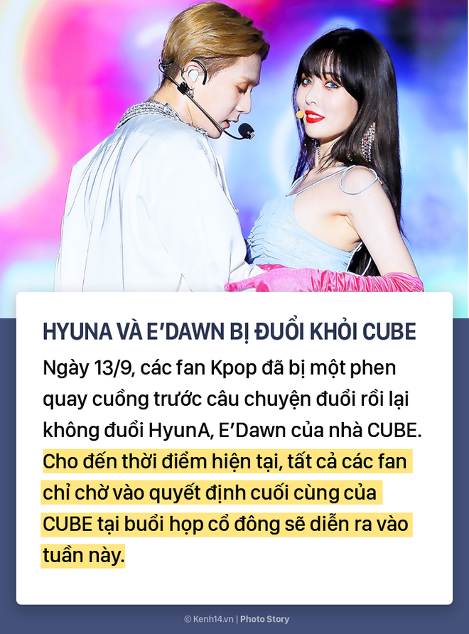 Từ vụ HyunA, E’Dawn bị đuổi khỏi CUBE đến vụ Hara hành hung bạn trai, giới giải trí Hàn tuần qua loạn quá! - Ảnh 3.