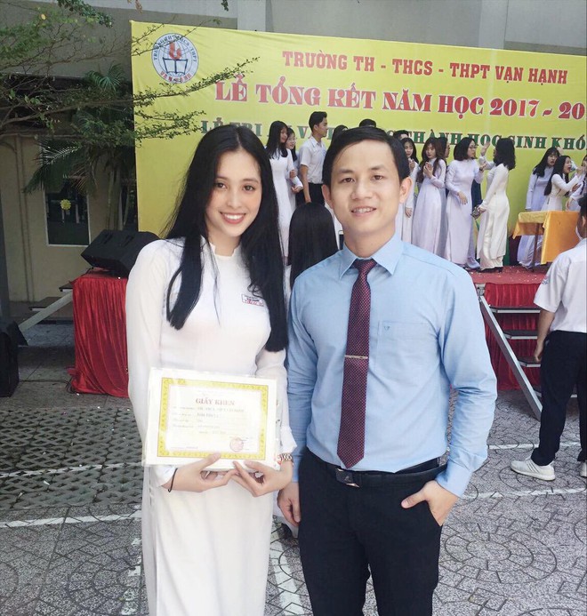 Những hình ảnh đáng yêu thời học sinh ngố tàu của tân Hoa hậu Việt Nam 2018 - Trần Tiểu Vy - Ảnh 3.