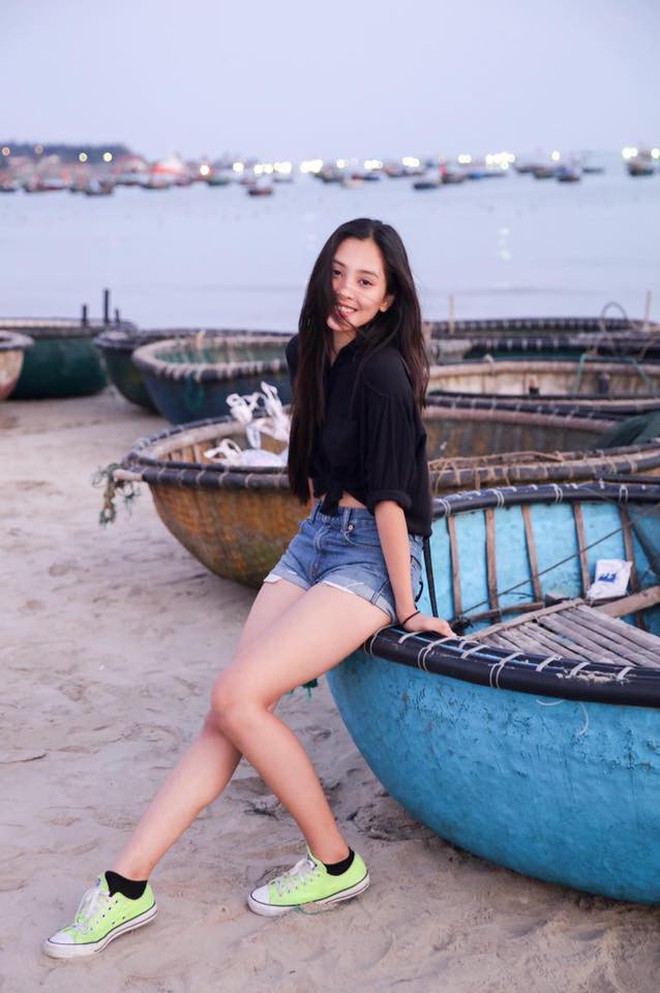 Váº» Äáº¹p Äá»i thÆ°á»ng vá»«a lai Tây, vá»«a gá»£i cáº£m hút há»n cá»§a Tân Hoa háº­u Viá»t Nam 2018 Tráº§n Tiá»u Vy - áº¢nh 9.