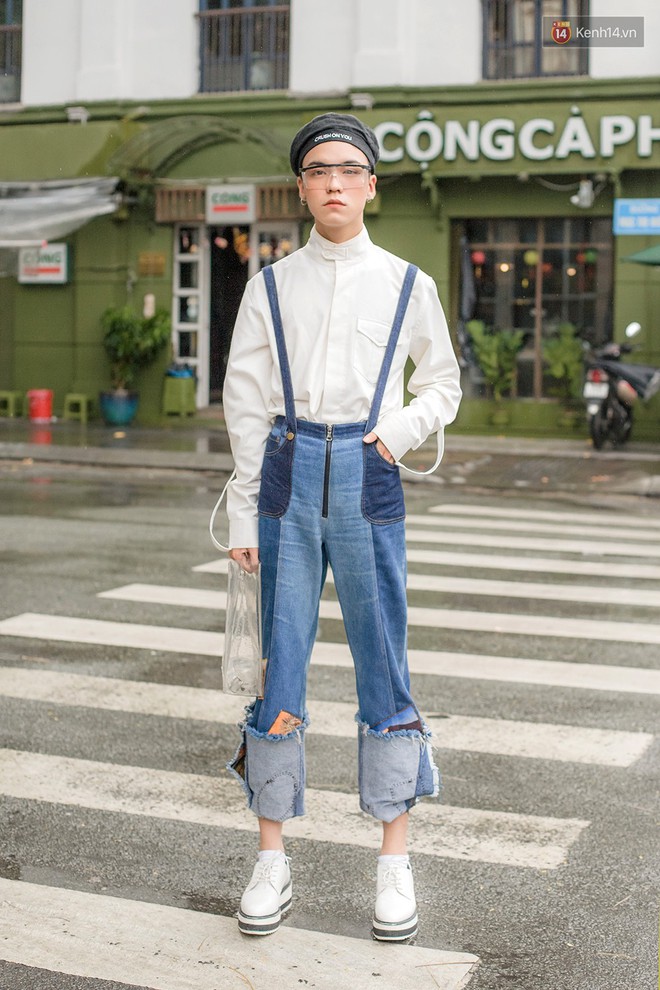 Street style 2 miền: miền Bắc m&agrave;u m&egrave; tươi tắn, miền Nam chuộng đen trắng cool ngầu - Ảnh 17.