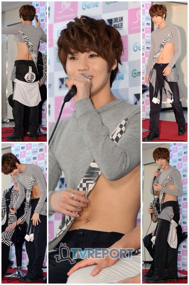 Idol H&agrave;n cũng khổ chứ đ&acirc;u sướng g&igrave;, thi thoảng vẫn bị stylist d&iacute; cho những bộ đồ nh&igrave;n chỉ muốn kh&oacute;c - Ảnh 6.