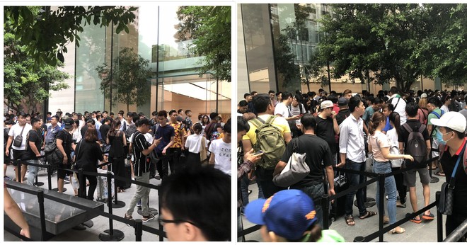 Singapore: Thanh niên lũ lượt camp iPhone XS trước 20 tiếng, một mét vuông bốn chú ngồi chung - Ảnh 5.