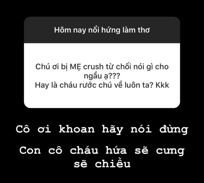 Chán làm thơ thả thính, Quang Đại miệt mài lên Instagram story đọc thính đánh cắp trái tim hàng nghìn thiếu nữ - Ảnh 6.
