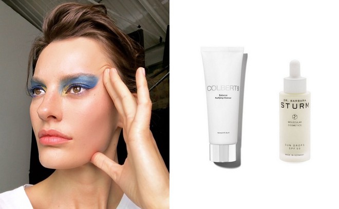 Nhờ những sản phẩm n&agrave;y m&agrave; ngay cả khi makeup li&ecirc;n tục, c&aacute;c người mẫu vẫn c&oacute; l&agrave;n da đẹp đ&aacute;ng ghen tị - Ảnh 5.