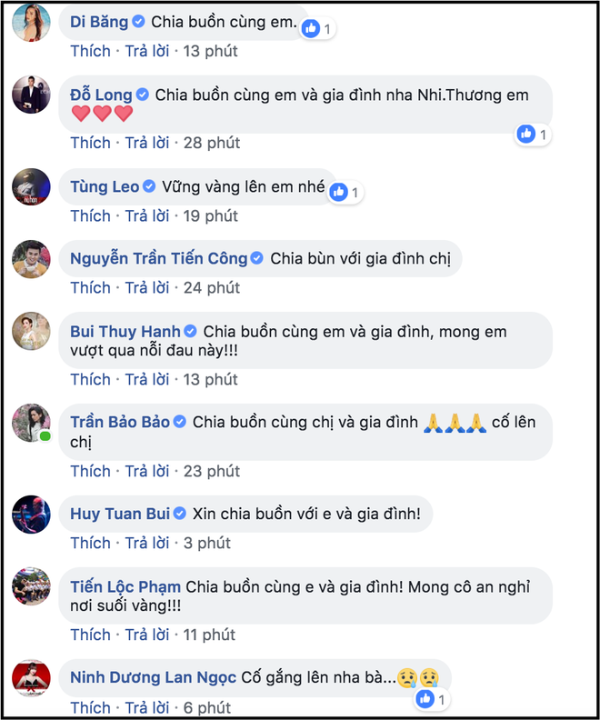 Loạt sao Việt gửi lời chia buồn khi biết tin mẹ của Yaya Trương Nhi qua đời vì bệnh ung thư - Ảnh 3.