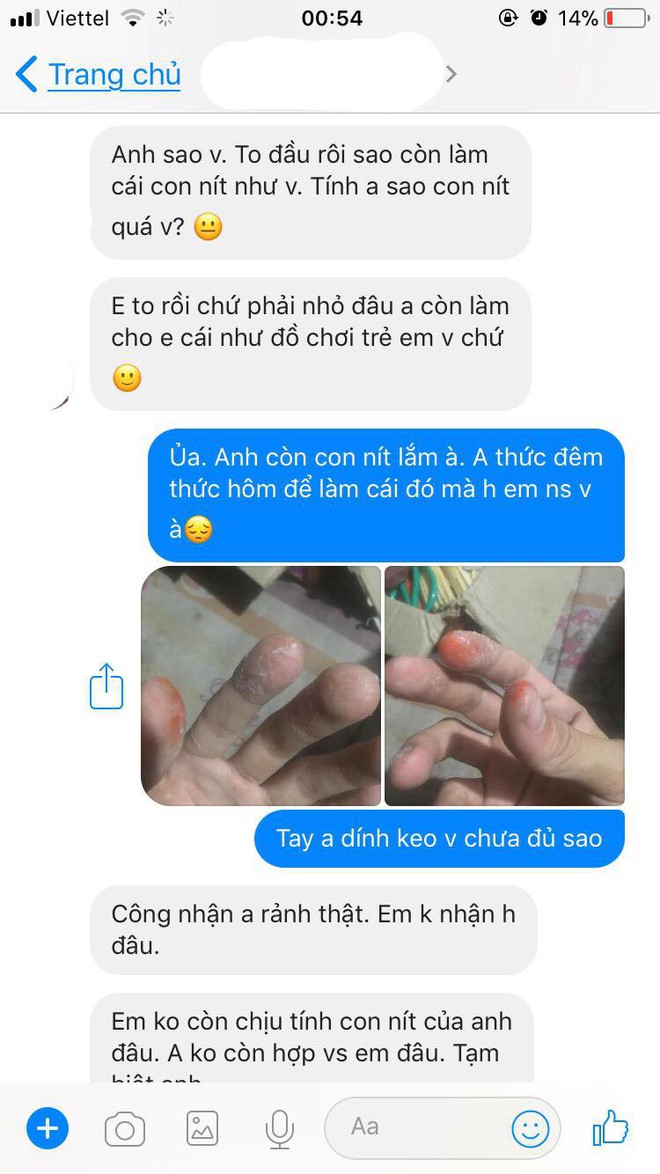 Cặm cụi làm quà handmade tặng bạn gái, chàng trai bị mắng trẻ con và bình luận phũ từ dân mạng - Ảnh 2.