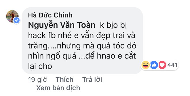 Văn Toàn đổi màu tóc: Hà Đức Chinh, Đình Trọng, Hùng Dũng chê tơi tả - Ảnh 6.