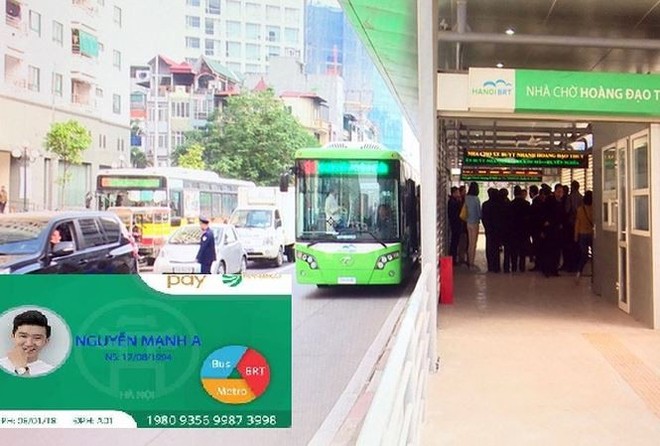 Hà Nội triển khai vé điện tử cho nhiều phương tiện công cộng - Ảnh 1. Hà Nội triển khai vé điện tử cho nhiều phương tiện công cộng - Ảnh 1.
