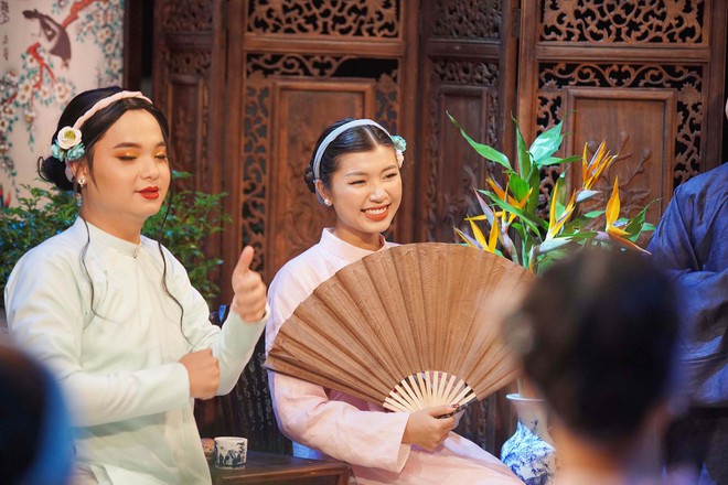 Đào Bá Lộc lần đầu giả gái trong show thực tế cung đấu Kỳ án Cung Diên Thọ - Ảnh 8.