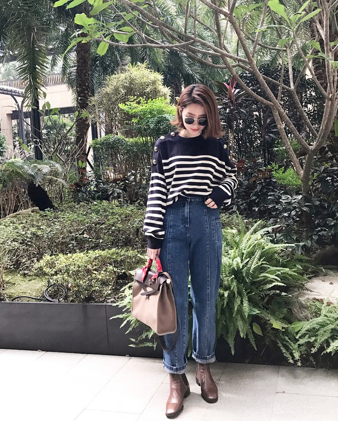 Quanh năm suốt tháng diện quần jeans thì các nàng phải học ngay 4 tips mặc chuẩn đẹp lại giúp kéo dài chân cả tấc này - Ảnh 2. Quanh năm suốt tháng diện quần jeans thì các nàng phải học ngay 4 tips mặc chuẩn đẹp lại giúp kéo dài chân cả tấc này - Ảnh 2.