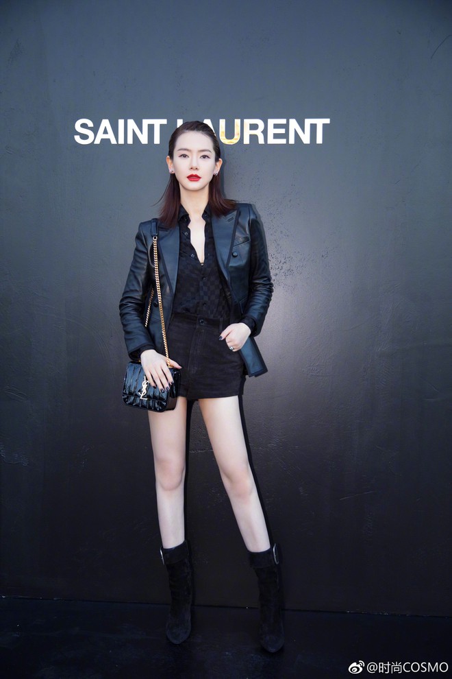 Lee Sung Kyung chân bé xíu, Lindsay “lép vế” trước Rosie Huntington-Whiteley tại show Saint Laurent - Ảnh 7.