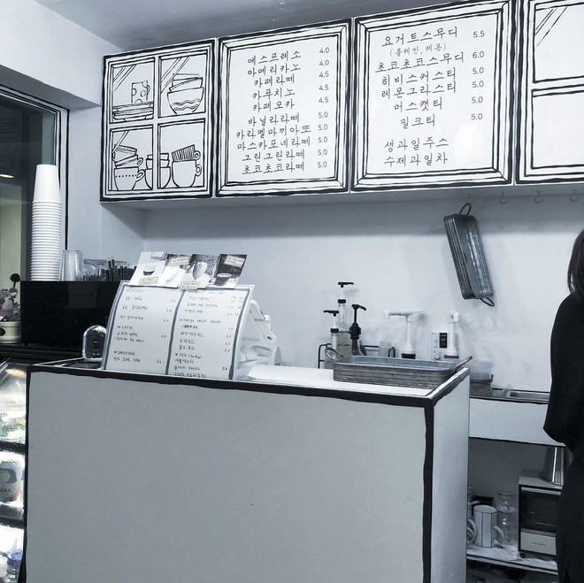 Quán cà phê mang phong cách truyện tranh siêu ảo đang hot tại Hàn Quốc - Ảnh 3.
