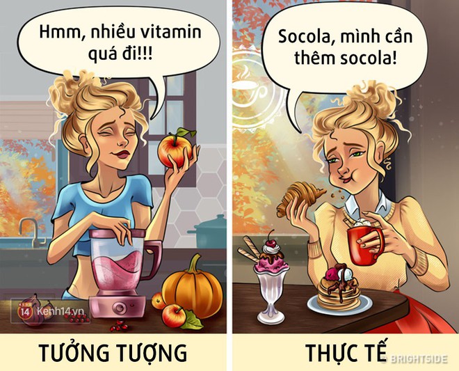 M&ugrave;a thu trong tưởng tượng của con g&aacute;i v&agrave; thực tế: Kh&aacute;c biệt v&agrave; lắm rắc rối v&ocirc; c&ugrave;ng! - Ảnh 21.