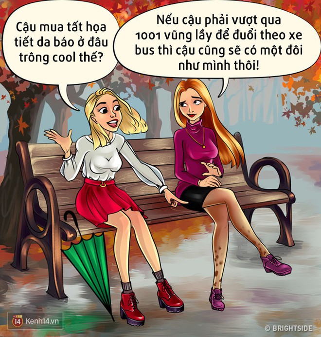 Mùa thu trong tưởng tượng của con gái và thực tế: Khác biệt và lắm rắc rối vô cùng! - Ảnh 11.