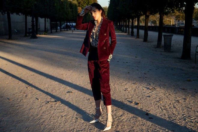 Kỳ Duyên khoe street style chất lừ trước thềm Paris Fashion Week - ảnh 6