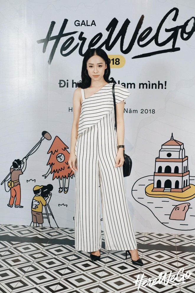 Hoa hậu Hương Giang, ca sĩ Quang Vinh c&ugrave;ng d&agrave;n KOL to&agrave;n trai xinh g&aacute;i đẹp xuất hiện rạng rỡ tại Gala trao giải Here We Go 2018 - Ảnh 13.