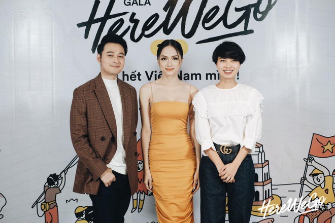 Hoa hậu Hương Giang, ca sĩ Quang Vinh c&ugrave;ng d&agrave;n KOL to&agrave;n trai xinh g&aacute;i đẹp xuất hiện rạng rỡ tại Gala trao giải Here We Go 2018 - Ảnh 3.