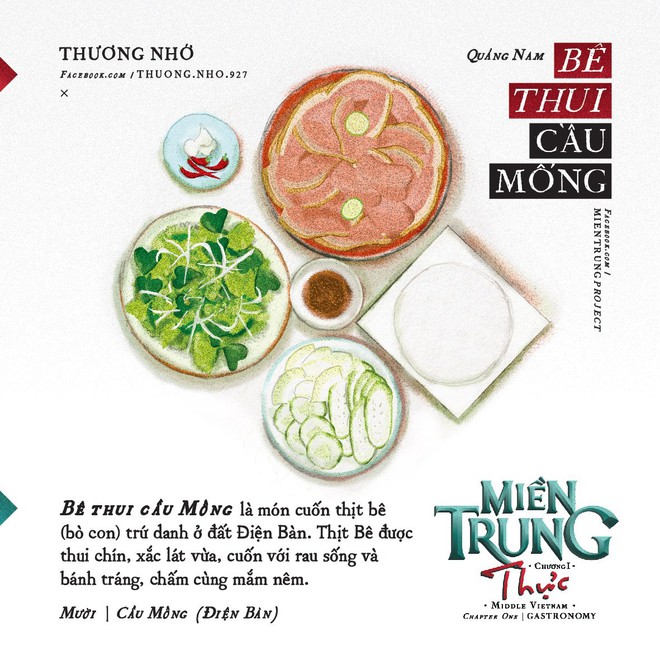 Ấn tượng với những món ăn của khúc ruột miền Trung Quảng Nam qua bộ tranh dễ thương - Ảnh 8.