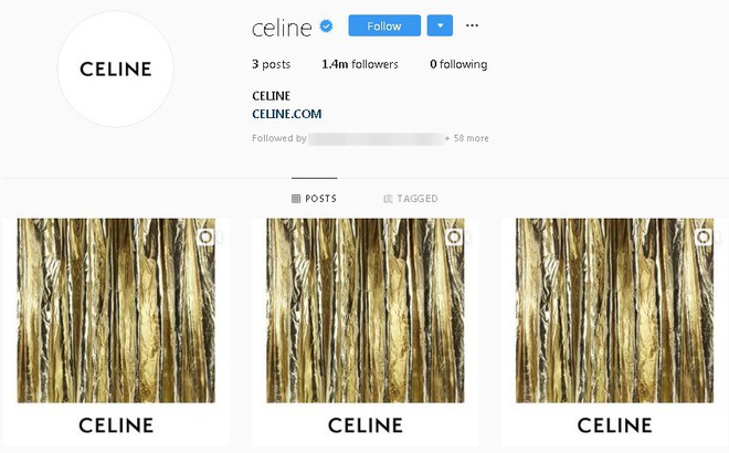Xóa sạch Instagram và thay logo, Céline đã không còn là “em của ngày hôm qua” nữa? - Ảnh 1.