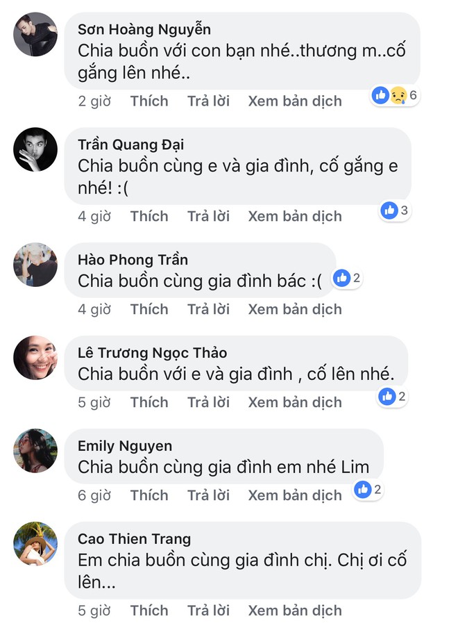 Quỳnh Anh Shyn, Hoàng Ku và hàng loạt sao Việt gửi lời chia buồn đến Salim - Ảnh 6.