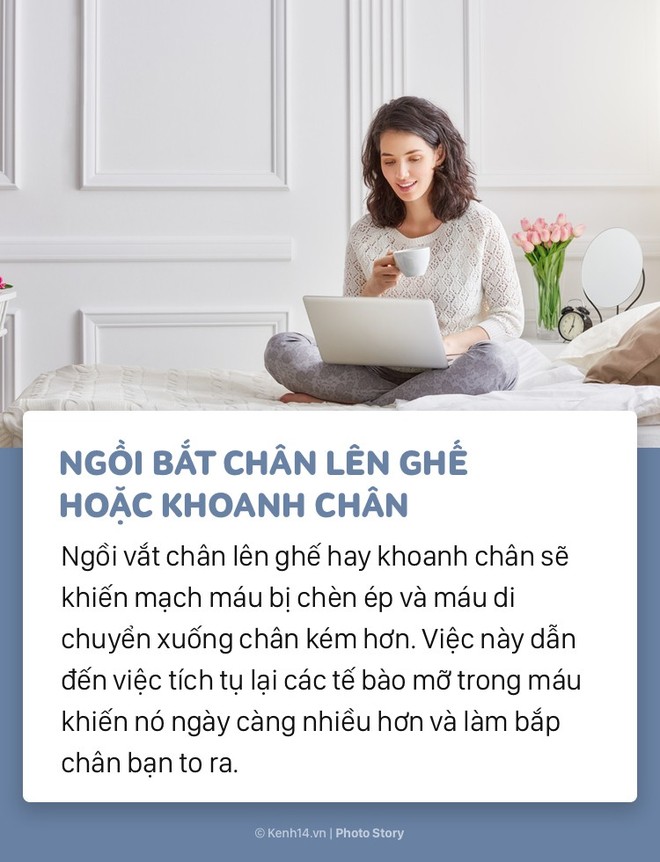 Đừng để bắp chân to thô kệch vì những thói quen xấu này - Ảnh 3.