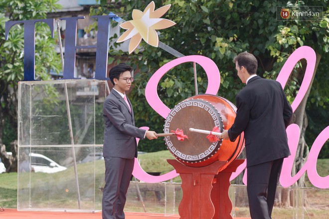 Lễ khai giảng ở TH School - ngôi trường màu hồng trong mơ của teen Hà Nội - Ảnh 11.