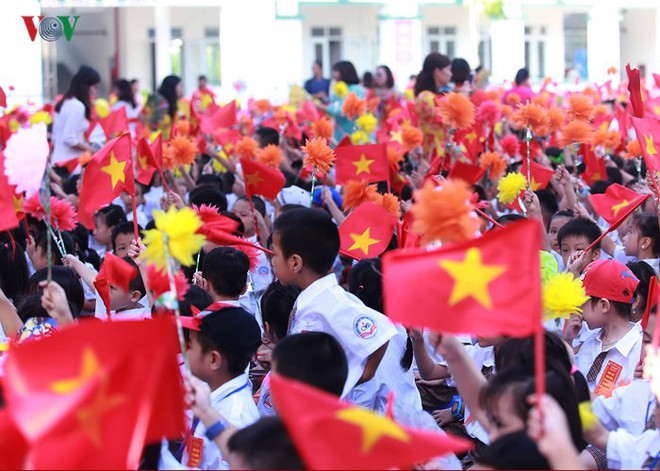 Khai giảng ở ngôi trường có 1.145 học sinh lớp 1, đông nhất Hà Nội - Ảnh 11.