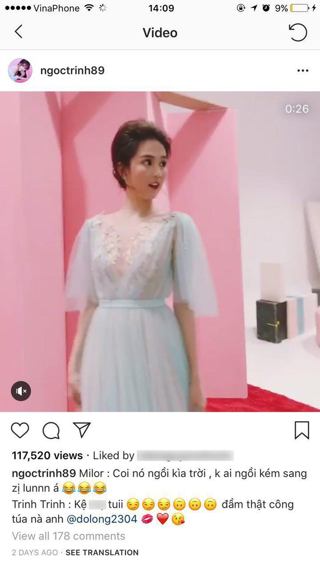 Dạo gần đây, hình như Ngọc Trinh đang quá thoải mái và vô tư khi thường xuyên nói tục trên mạng xã hội - Ảnh 1.