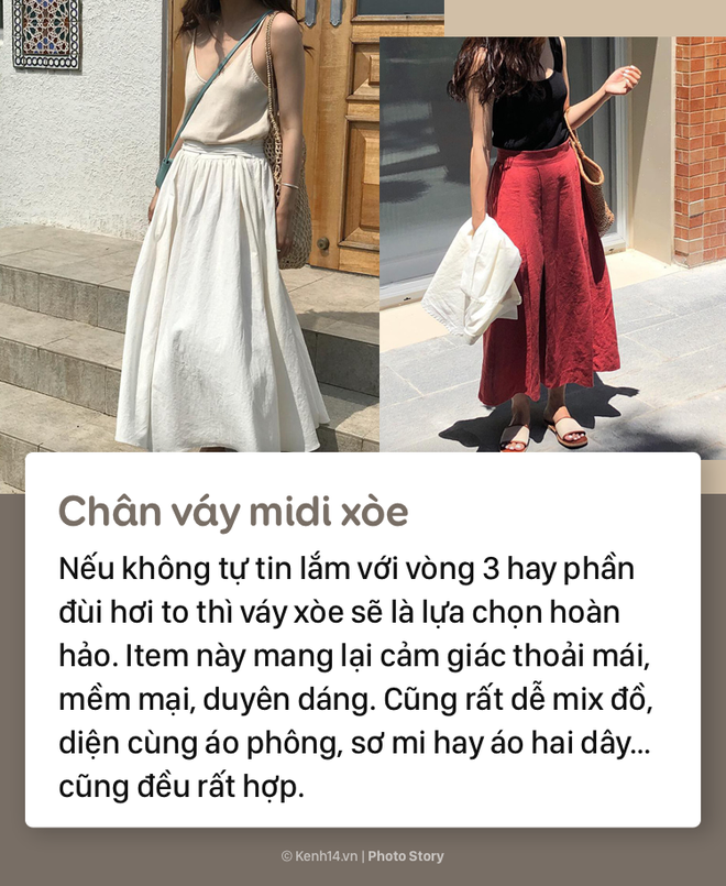 Giấu biệt đôi chân thô kệch nhờ những kiểu chân váy midi đầy nữ tính - Ảnh 5.