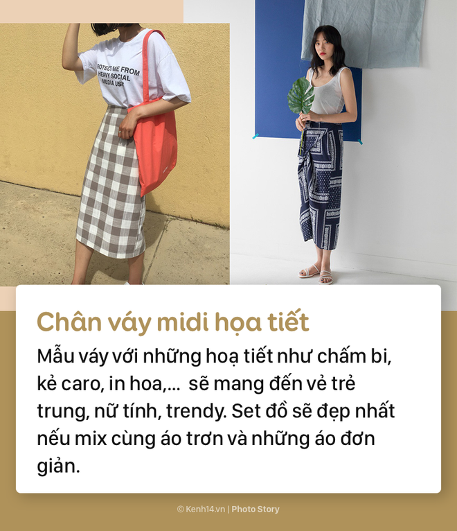 Giấu biệt đôi chân thô kệch nhờ những kiểu chân váy midi đầy nữ tính - Ảnh 7.