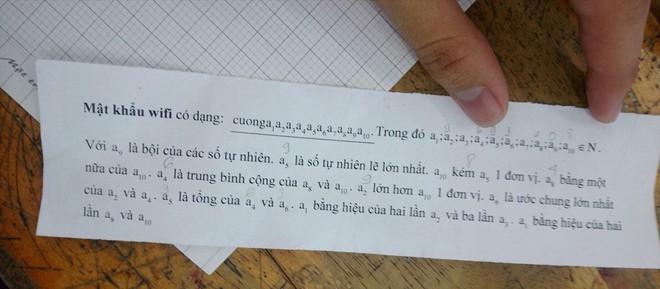 Những pass wifi siêu khó nhằn bằng Toán học khiến dân tình thà tốn tiền dùng 3G còn hơn ngồi giải - Ảnh 6.