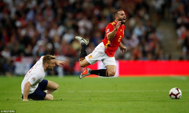 Sao Man Utd tỏa s&aacute;ng, đội tuyển Anh vẫn thua ngược T&acirc;y Ban Nha ngay tại Wembley - Ảnh 9.