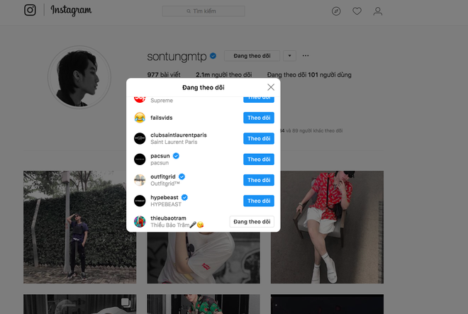 Sơn Tùng M-TP chỉ follow 2 người Việt trên instagram: Một là bạn gái tin đồn, người còn lại danh tính bất ngờ! - Ảnh 1.