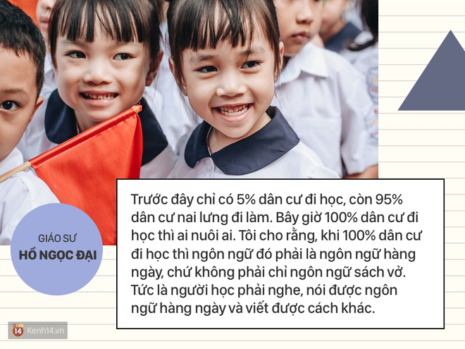 Clip những ph&aacute;t ng&ocirc;n ấn tượng của GS Hồ Ngọc Đại: L&agrave;m gi&aacute;o dục th&igrave; xin khẳng định kh&ocirc;ng ai giỏi hơn t&ocirc;i! - Ảnh 7.