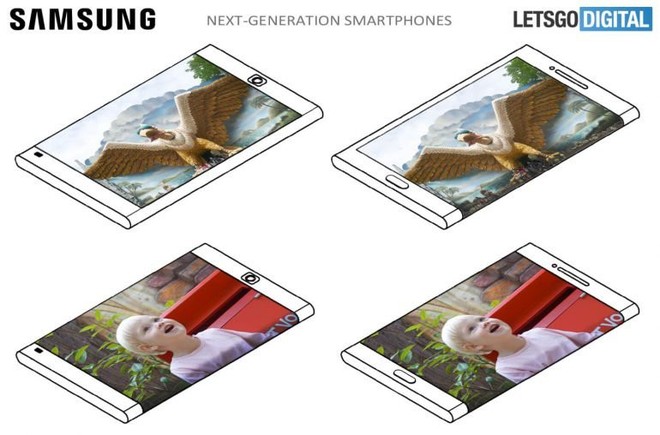 Điểm danh chỉ mặt 3 ý tưởng smartphone màn hình cong đầy tiềm năng của Samsung - Ảnh 2.